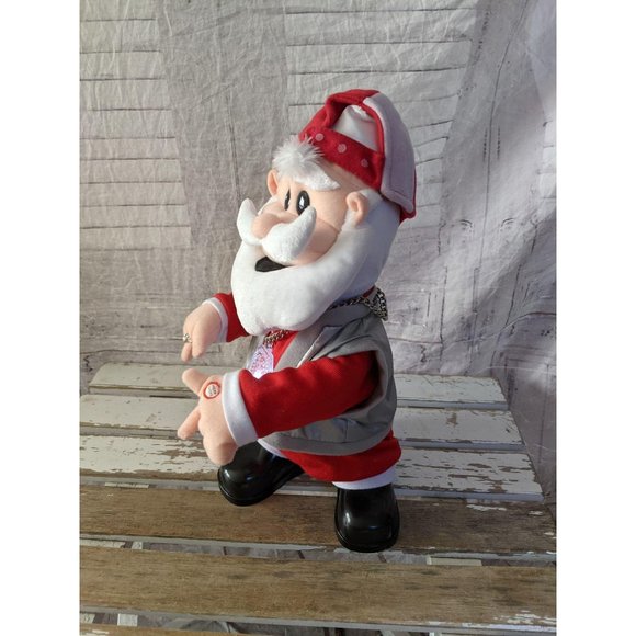 Gemmy Santa rapper getting jiggy with it animated - Picture 8 of 8